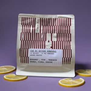 COE 1 Honduras Gesha El Salvaje WINNING LOT