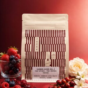 Slowbar Espresso Blend vol 3 a bowl of berries